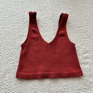 Rusty Orange tank top